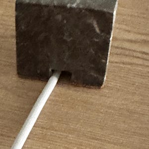 Marble Cube Cable Holder/ Cable Management Holder/Cable Organiser/Desk Cable Holder/Cable Keeper/Cable Tidy Gift for him/her Birthday gift