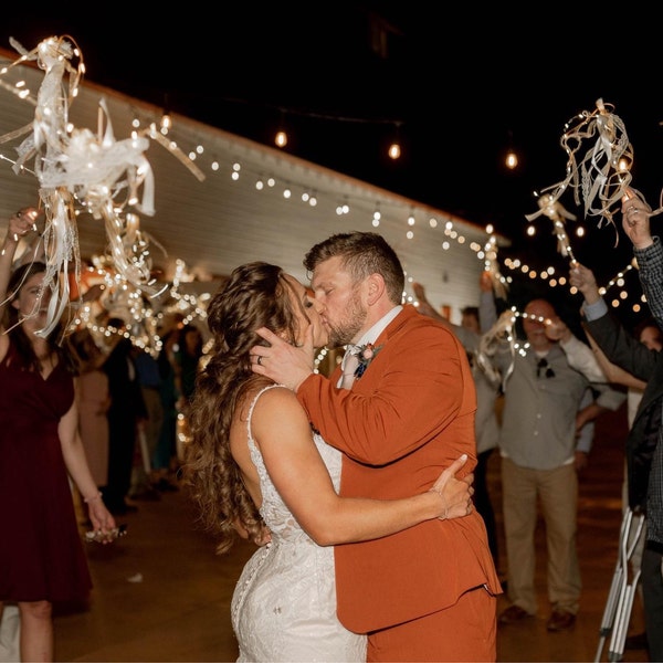 Deluxe Wedding Wands With Fairy Lights. Grand Exit, Wedding Send Off - Etsy