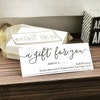 Printable Gift Certificate Template, Gift Card Maker, Simple Rustic ...