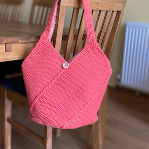 Crochet Tote Bag PATTERN Gift for Mom DIY Beach Bag 