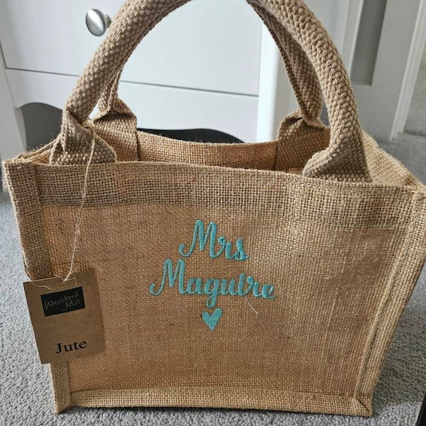 Personalised Teacher Bag, Custom Teacher Stuff Bag, Teacher Tote Bag, U2013 Persy Boo