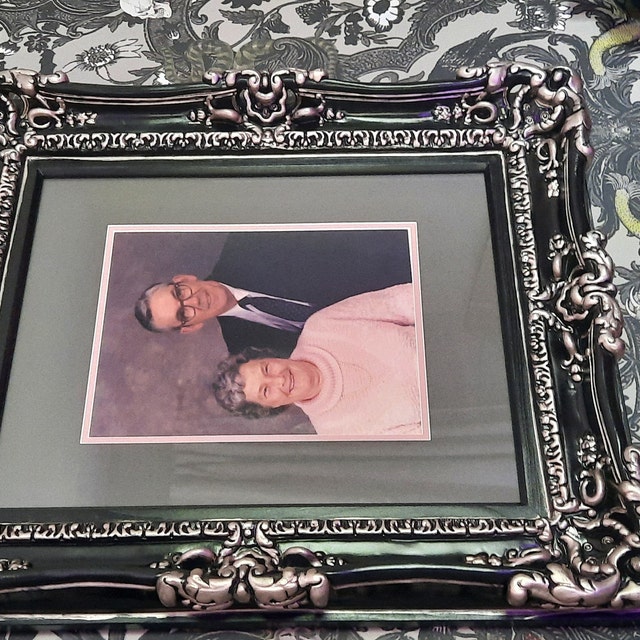 16x20 Black Baroque Picture Frame: Ornate Colonial Style - Etsy