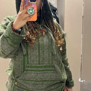 Mexican Poncho Baja Hoodie | Hooded Sweatshirt | Made in Mexico