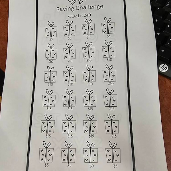A6 Monthly Savings Challenge Printable, Mini Savings Challenge Bundle ...