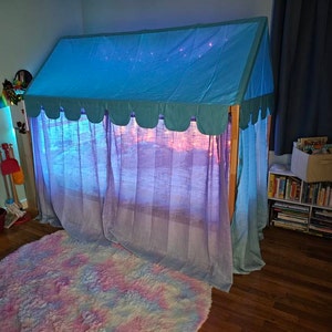 Ikea rainbow cheap bed canopy