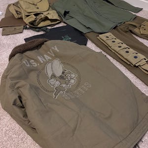 SEABEES US Navy Military Jacket - Limited Edition of 100 Jackets