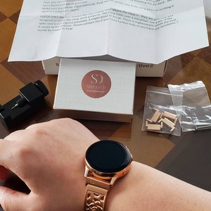 Rose Gold Samsung Galaxy Watch Active 