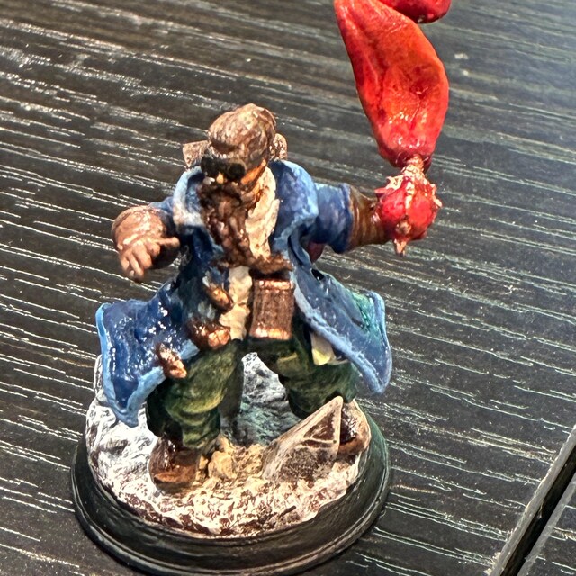 Dwarven Artificer Mini | Dwarf Alchemist Tinkerer Miniature | by