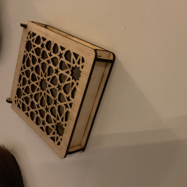 12 Different Decorative Gift Box Laser Cut Svg Files, Jewelry Box With ...