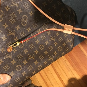 Neverfull GM Bag Pair of Vachetta Leather Side Trim Strap Replacement