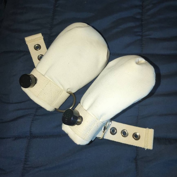 Medical Safety Mittens - Bondage Soft Padded Mittens / ABDL / DDLG ...