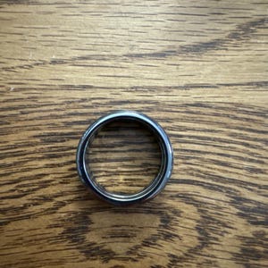Hematite Ring Hematite Ring Hematite Rings Basic Ring Band Hematite Band Ring Bands Hematite Bands Jewelry Faceted Size 5 6 8 7 9 10 Mm01 Etsy