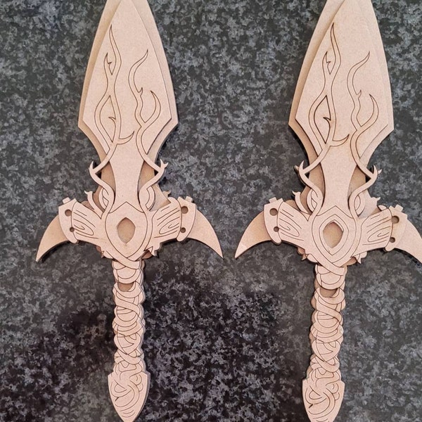Sword Digital File for Laser and CNC | Dxf Svg Ai Eps DWG | Laser Cut ...