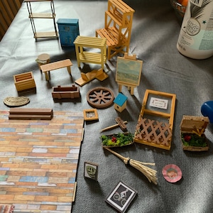 Kit De Casa En Miniatura De Invernadero – Maqueta De Madera De 20x20x18 Cm, Con Pegamento Y Herramientas, Para Adultos Y Aficionados Al DIY