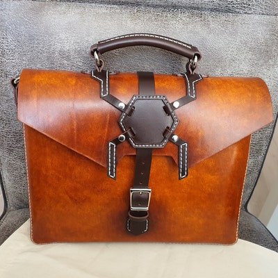 Leather Bag Pattern Laptop Bag Pattern Leather Pattern - Etsy