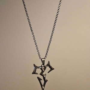 Large Sterling Silver Tidus Necklace From Final Fantasy X - Etsy