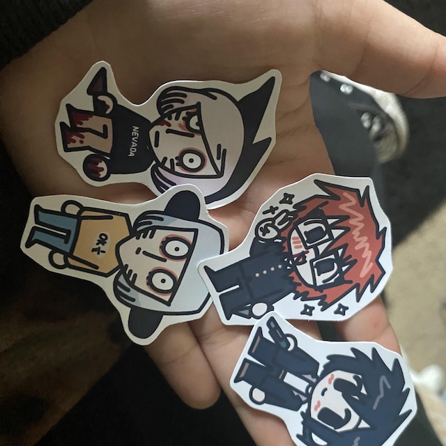 Ranfren Keychains + Stickers, Randal, Satoru, Nyon, Nyen - Etsy