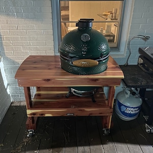 Jjgeorge Big Green Egg Minimax Deluxe Table Etsy