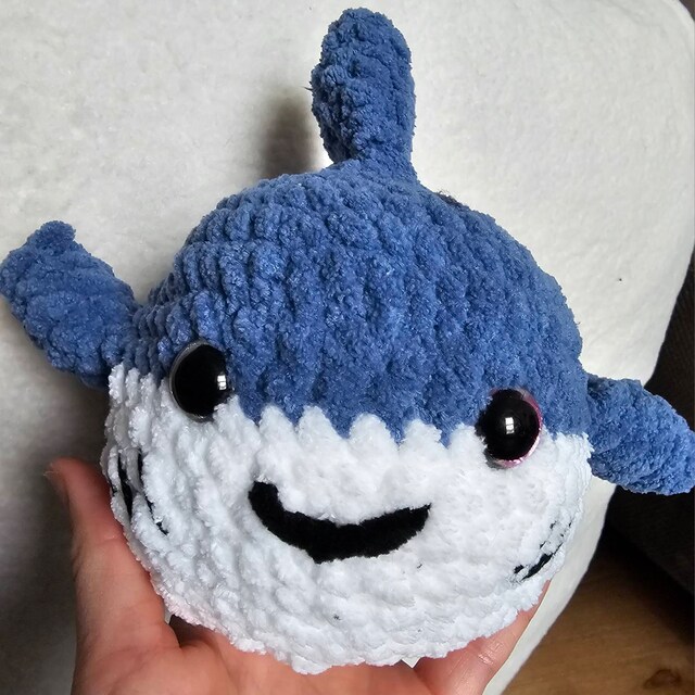 NO-SEW Shark Plush Crochet PATTERN - Etsy