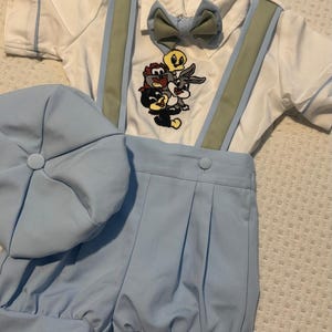 Personalized Boys 1st Birthday Boss Baby Outfit Custom Boss Baby Theme Birthday Suit Baby Boss Monogramed Shirt Pants Suspender Bowtie