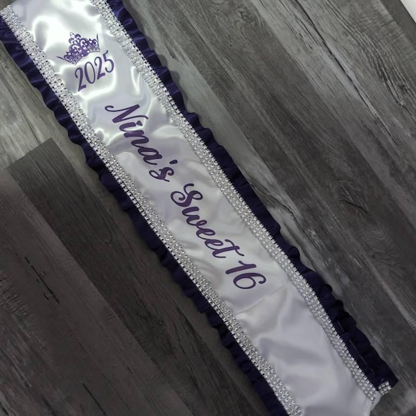 BEYONCE INSPIRED SASH | Cowboy Carter Personalised Ribbon | Texas Hold ...