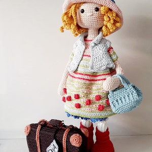 Crochet Pattern for Doll SMILLA Pdf deutsch English - Etsy