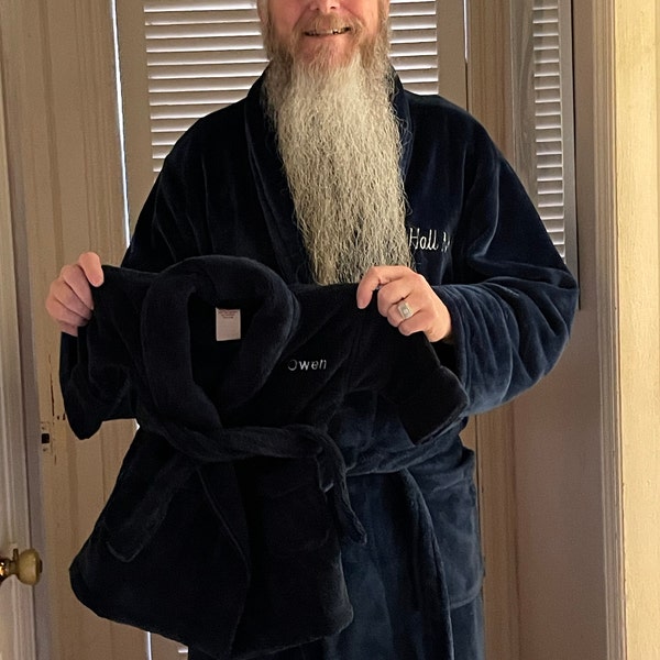 Personalized Baby’s Five-star Plush Robe - New Baby Gift - Baby/toddler ...