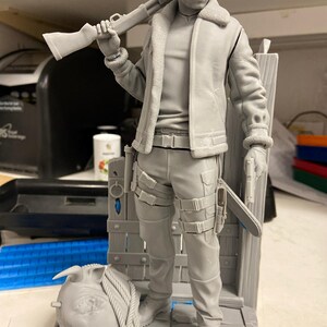 レオン・ケネディ - バイオハザード4 | 3Dプリント塗装可能フィギュア