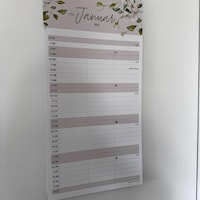 DIN A4 Immerwährender Fotokalender Forever Kalender Happy Spot ohne