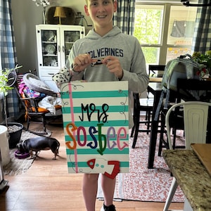 Haley added a photo of their purchase