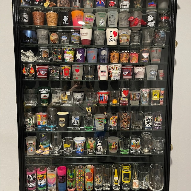 144 shot 2024 glass display case
