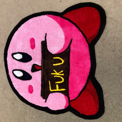 Custom Rug kirby Meme - Etsy