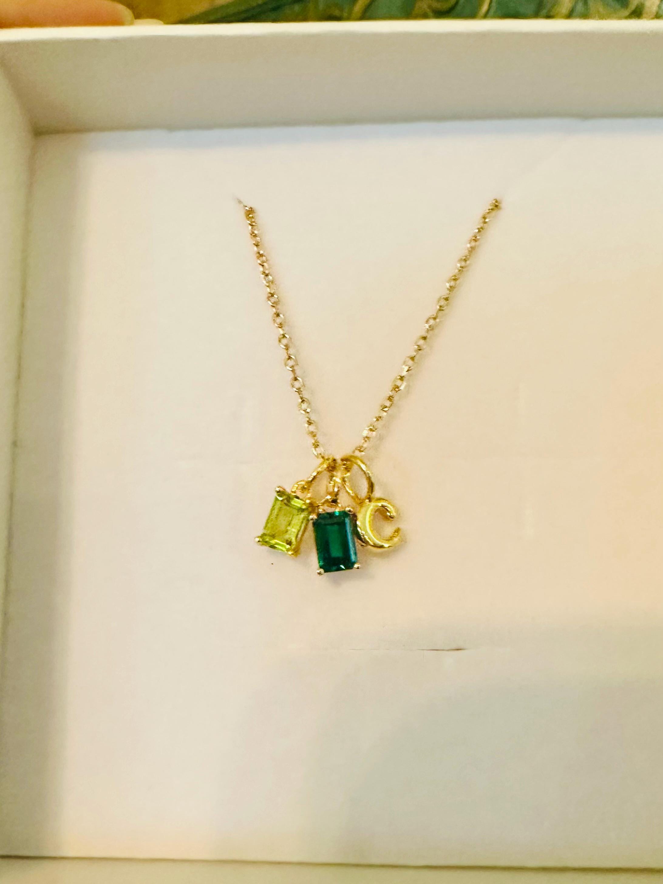Birthstone Initial 925 Sterling Silver Necklace, Personalized Letter Charm Necklace for New Mom, Family Birthday Birthstone Gift for Her