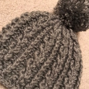 Crochet PATTERN the Silvertree Cabled Beanie With a Pom-pom | Etsy