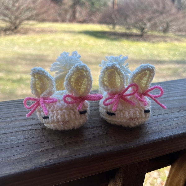 CROCHET PATTERN #204 Baby Booties Bunny Slipper - Instant Download ...