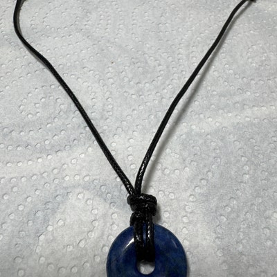 Bague Azurite Et Argent 925 Taille 55 - Pierre Naturelle Imposante Et Magnifique