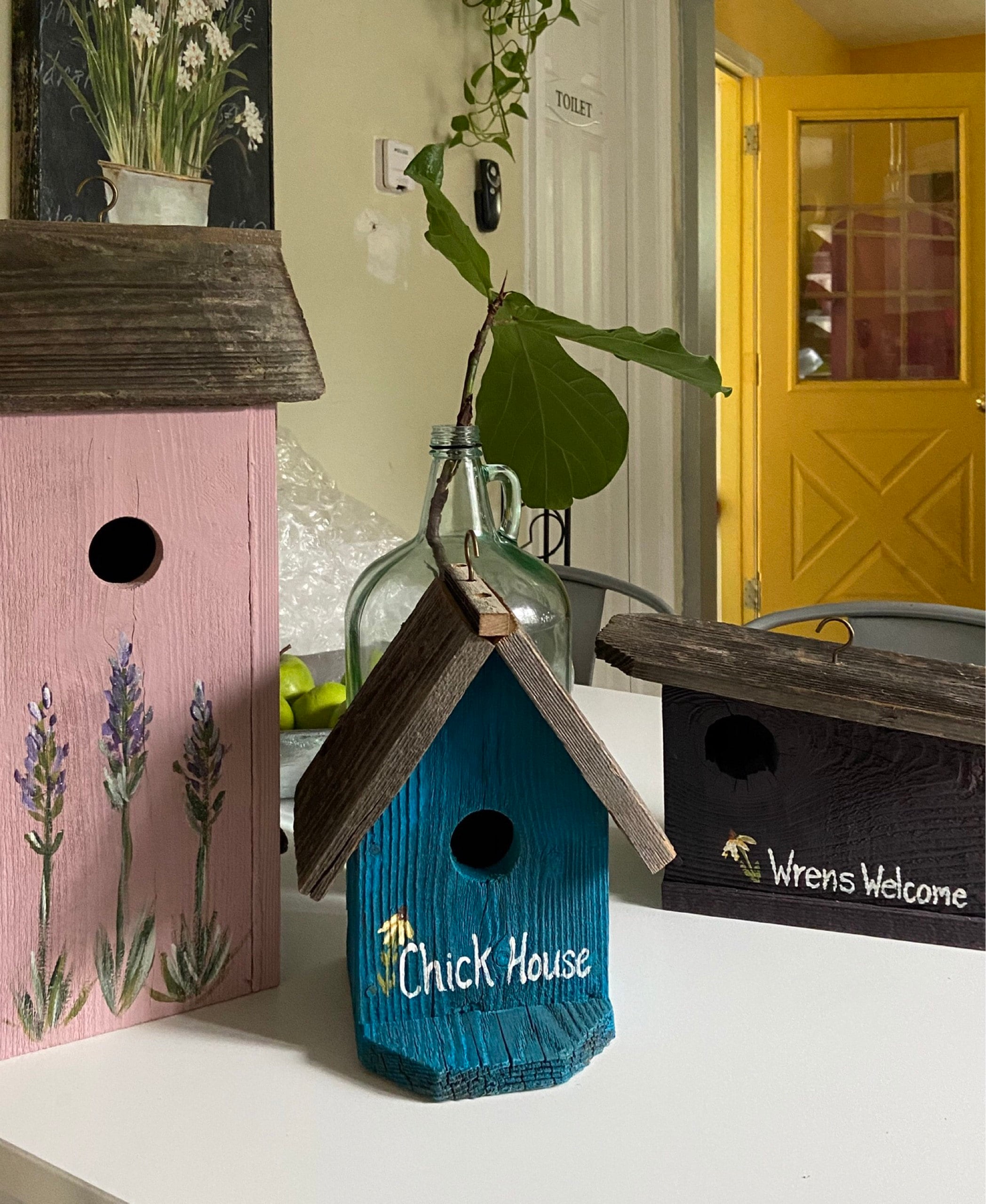 Custom birdhouse,personalized garden gift,outdoor garden gift,modern