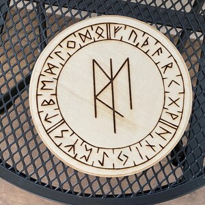 Eir Healing Norse Goddess Asatru Heathen Altar Plate Wood Decor - Etsy