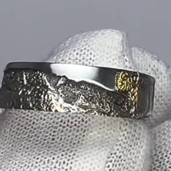 Gold Elvish Crown Ring Fantasy Wedding Ring Celtic Dainty Promise Ring