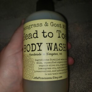 Goat Milk Body Wash – Refresh by Mandy