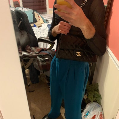 Vintage Leather Tony Lama Western Boots, Men's Size 9.5 Wide. Really