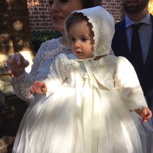 Vestido de bautizo vestido de bautismo Lola de - Etsy España