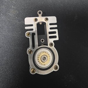 手作りエンジンフィジェットスピナーキーチェーンメタルEDCギア