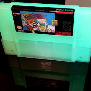 SNES Replacement Case Cartridge Shell Transparent COLOR TOP Quality ...