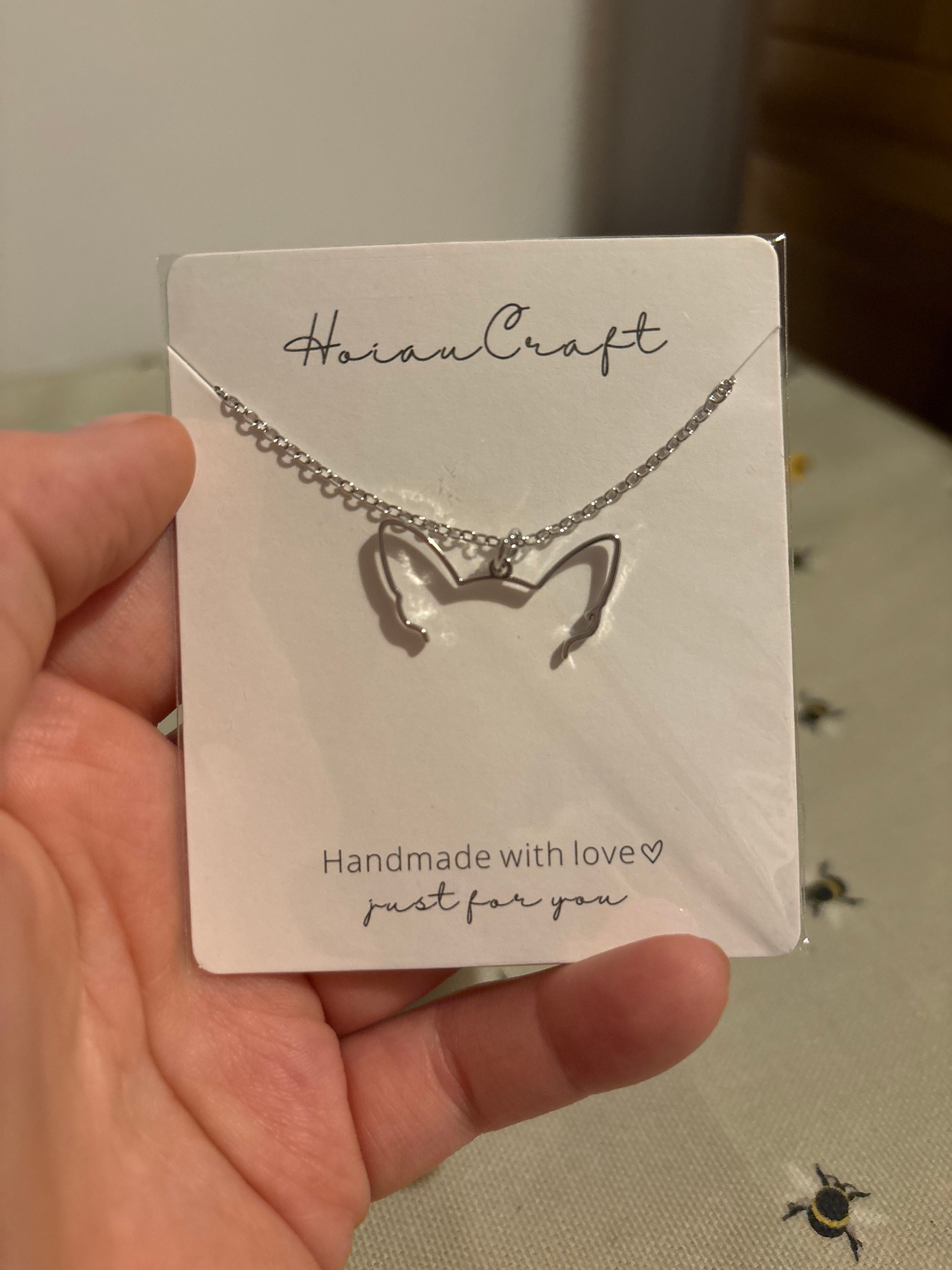 Custom Dog Ears Outline Necklace - Personalized Pet Jewelry - Animal Silhouette Pendant- Unique Dog Lover Gift - Memorial Pet Portrait Gift