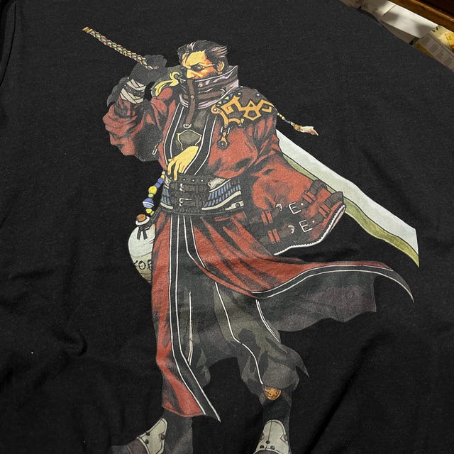 Auron FF10 X Premium Unisex T-shirt (vectorized Design) - Etsy