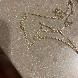 10K Real Yellow Gold Cuban Curb Link Chain, 10k 2.2mm - 11mm  Cuban Curb Chain,10k Real Gold Chain Men and Women, 10k Gold Chain Necklace