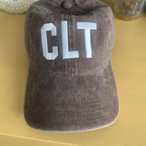 Any City Airport Code Hat Embroidered You Pick the City - Etsy