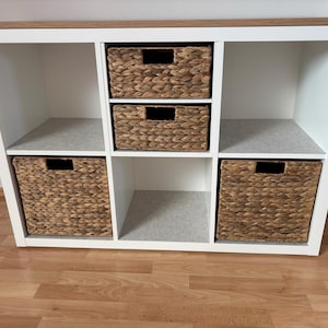 IKEA Kallax Korb 34 x 32 x 32 cm, Aufbewahrungskorb mit 2