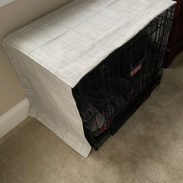 View Dog Crate Covers by BowWowBeds on Etsy